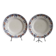 Earthenware soup plates, Moulin des Loups Orchies