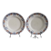 Assiettes creuses en faïence, Moulin des Loups Orchies