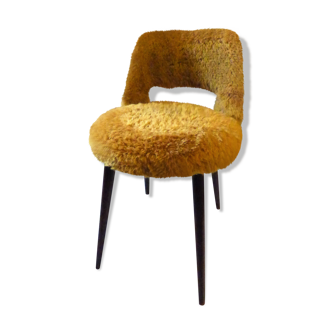Chair faux fur vintage