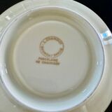 2 Tasses à PDJ avec sous-tasse Apilco an'. 80
