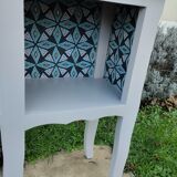 Taupe grey bedside tables