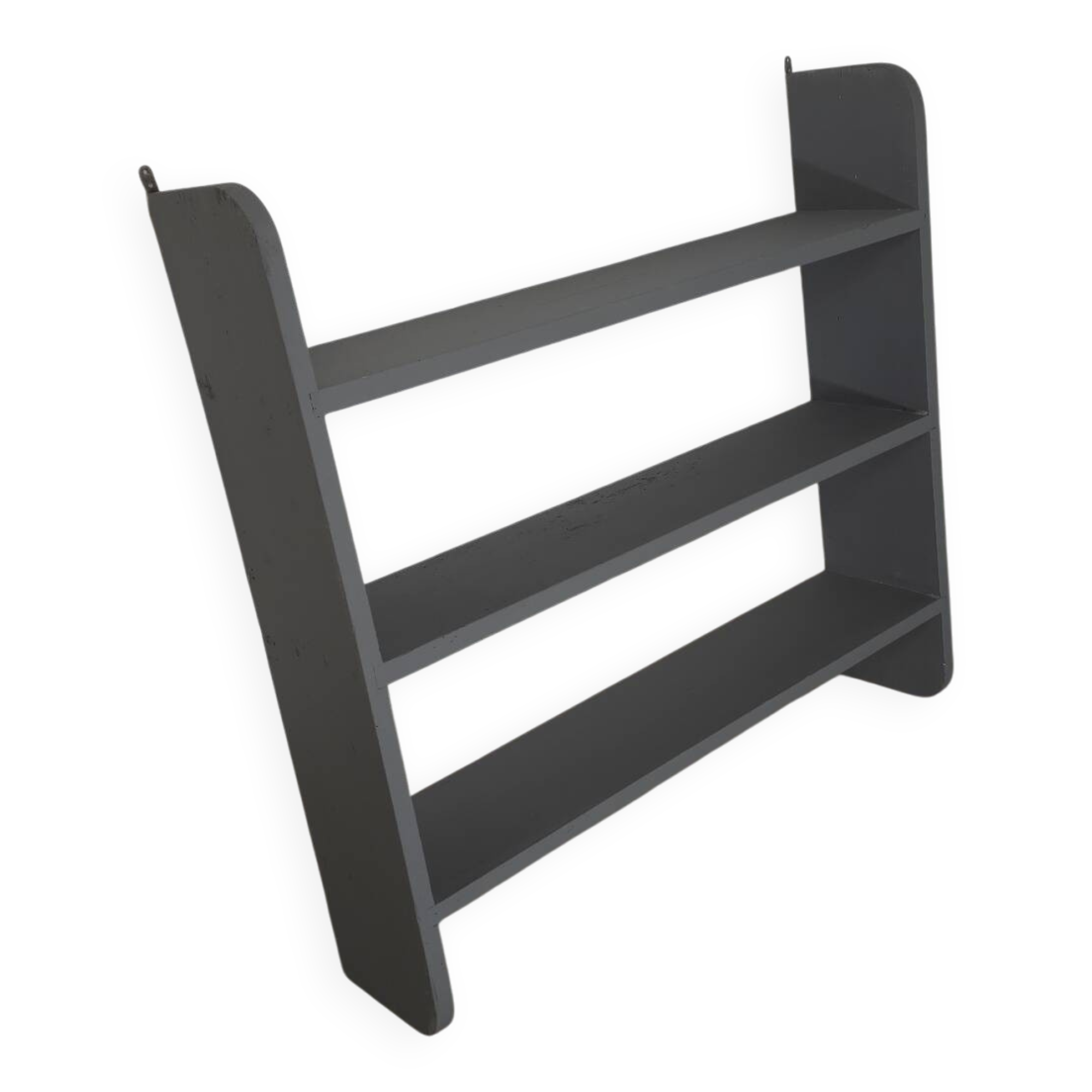 Antique grey kitchen shelf / wall shelf