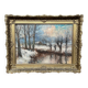 WJ (Walter) Neuhof (1904-1982), "Paysage d'hiver."