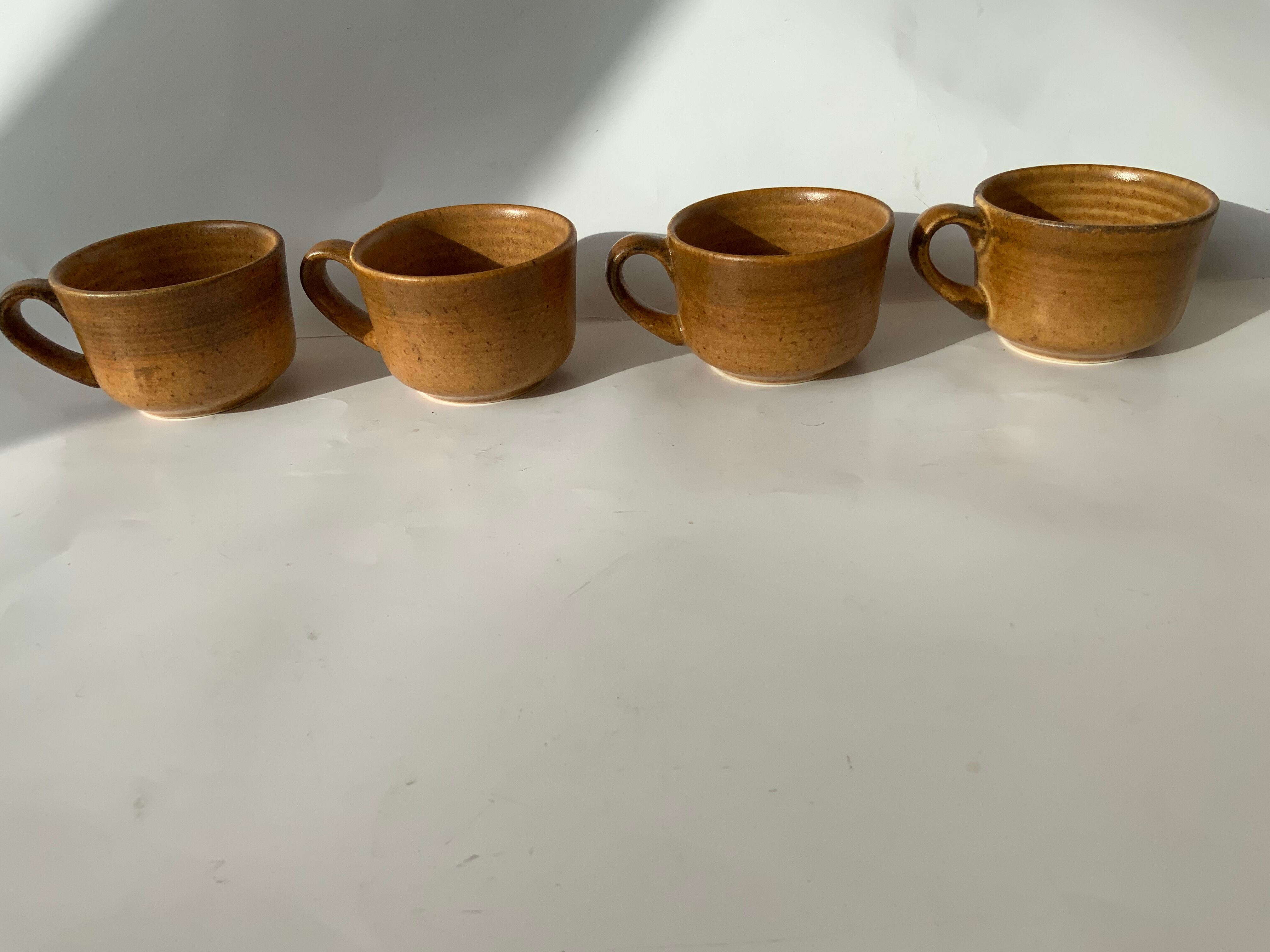 Selency stoneware cups x Monoprix Croisé Laroche