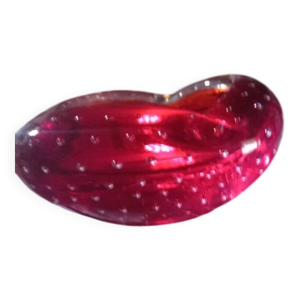 ?Ancien Cendrier Vide-Poche - rouge