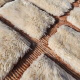 Handmade wool hallway rug, size 75 x 300 cm