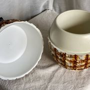 Vintage 1970s Michel Dartois Pineapple Shaped Ice Bucket