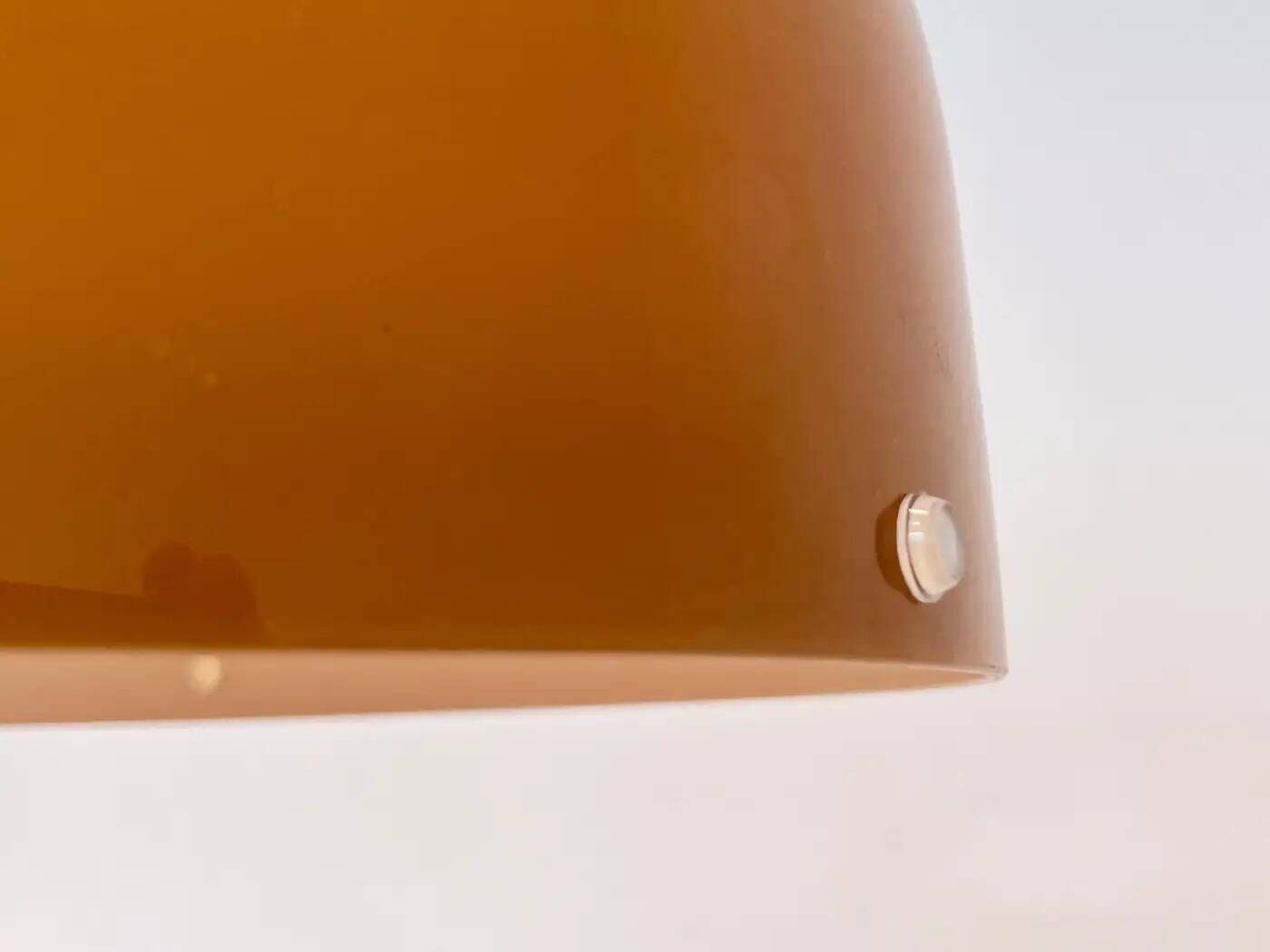 Midcentury plastic design pendant Meblo, Harvey Guzzini, Italy, 1970s