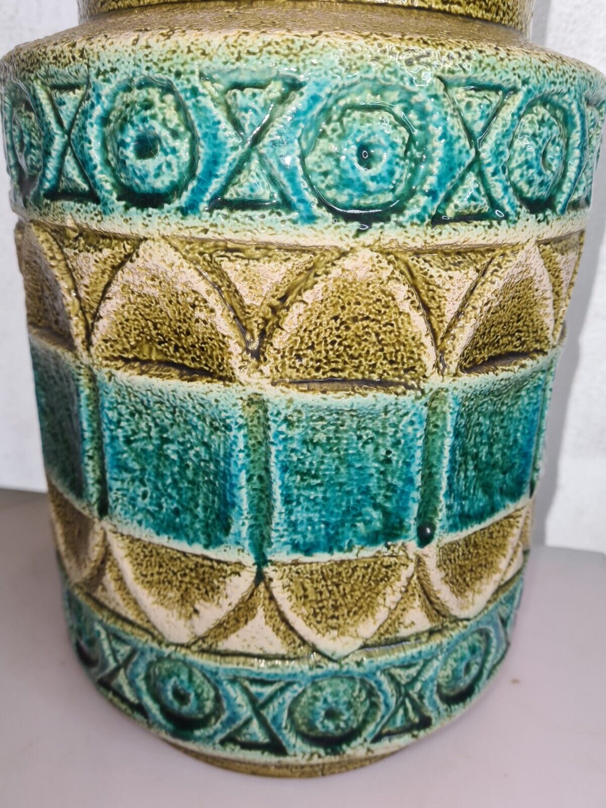 ceramic vase Bay keramik West germany design XXeme