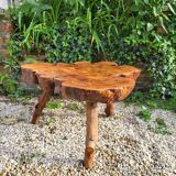Coffee table in brutalist style