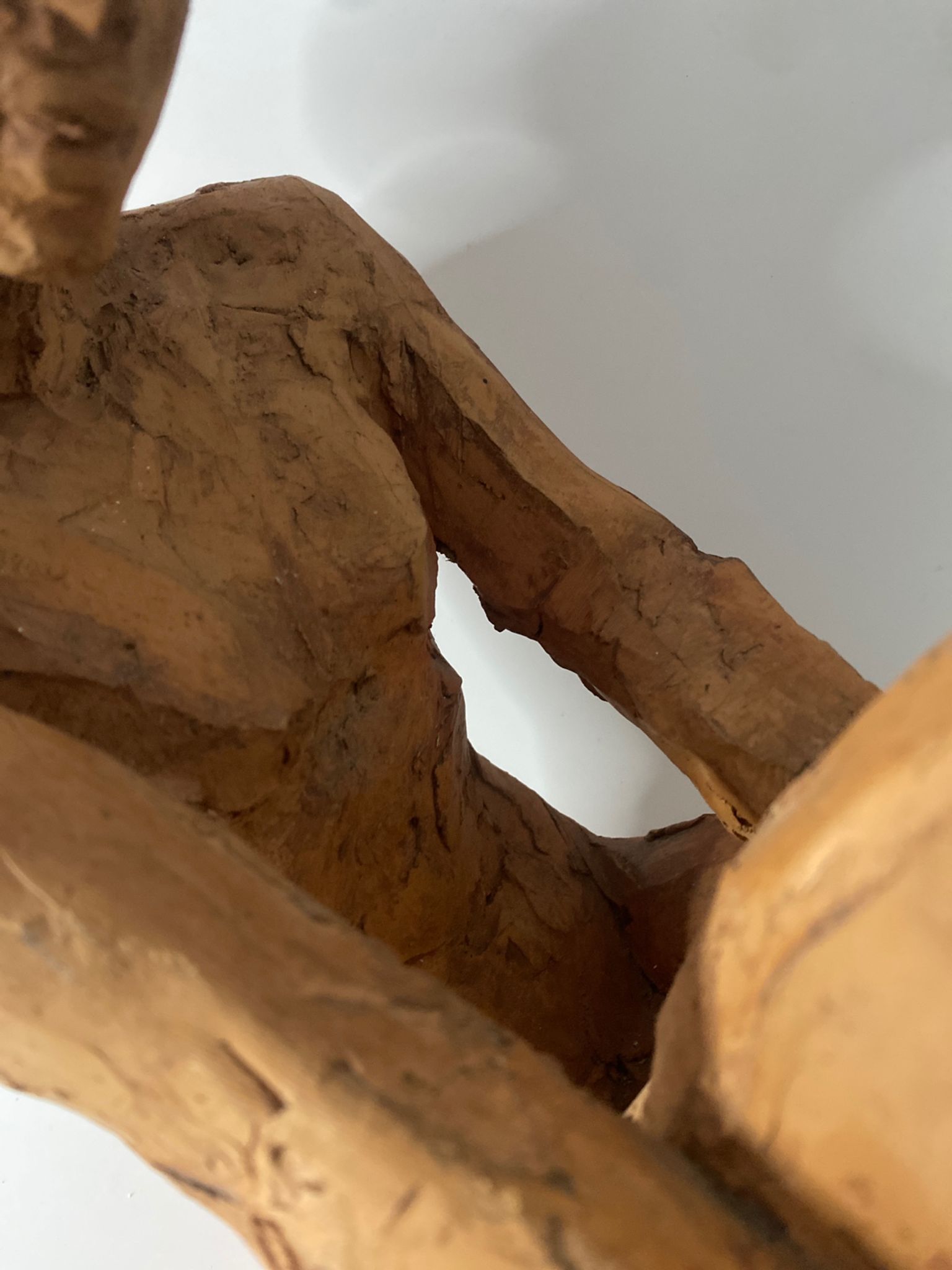 Femme nue - Sculpture en terre céramique