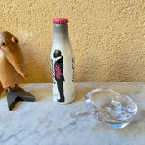 Cendrier pomme cristal de vannes France vintage années 70