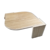 Table basse en travertin Roche Bobois