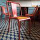 6 Tolix T4 chairs