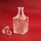 Glass decanter, Danish design, 1970s, production: Denmark