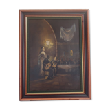 Oil painting - Fado - Painter Teixeira Cardoso.