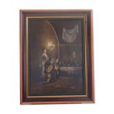 Peinture à l’huile - Fado - Peintre Teixeira Cardoso.