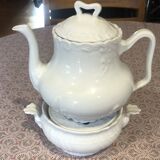 Hutschenreuther form dresden white porcelain teapot