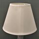 Crystal and golden brass table lamp ~ 1950s/1960s
