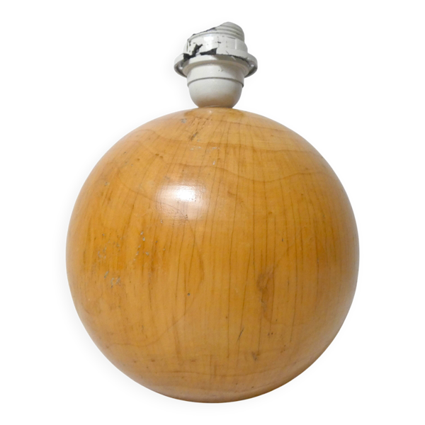 Lampe de Bureau Mid-Century en Bois IMT Italy design Vintage signé — Beyit