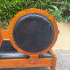 original Hungarian Art Deco bench in walnut by Lajos Kozma