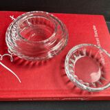 Bonbonnière or cotton box Baccarat model Monique - Art Deco