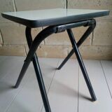 50s folding formica tabouret