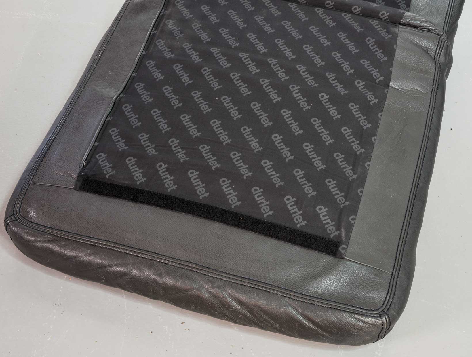 Durlet 'Jeep' Modular Sofa in Anthracite Grey Leather, Belgium 1970s