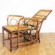 Fauteuil relax en rotin, Bauhaus 1930