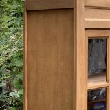 Parisian glass cabinet from La Samaritaine, 1960