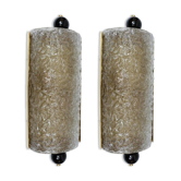 Pair of sconces in Murano glass