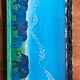 Large tray mebel Irene invrea art naïve blue elephants