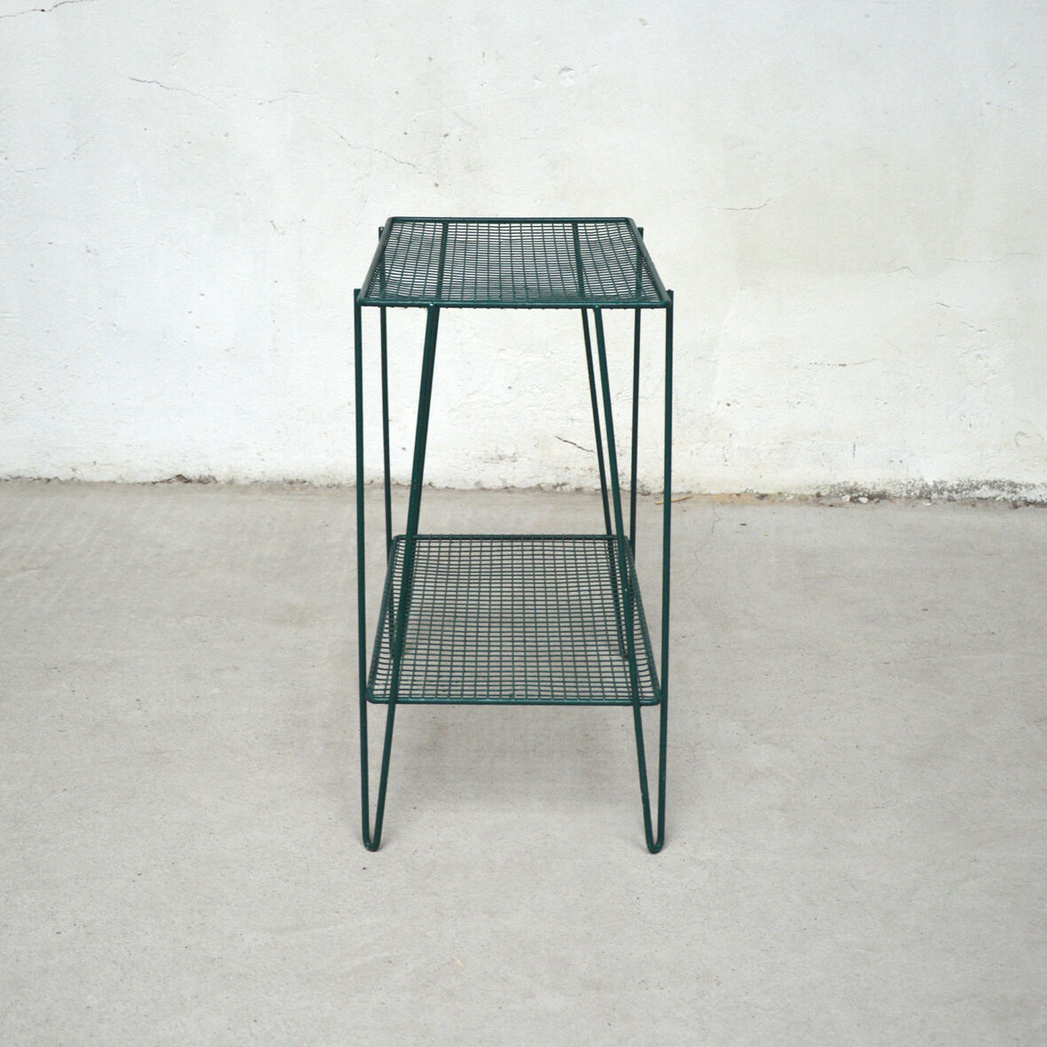 Metal side table, 1960