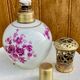 Lamp berger limoges porcelain charles ahrenfeldt decoration flowers