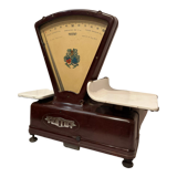 Grocery scale Testud vintage 1950