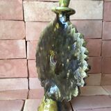 Tamegroute pottery candle holder
