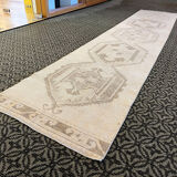Tapis d’entrée fait à la main, beige