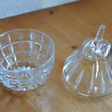 Sugar in vintage crystal shape pear