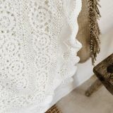 Crochet bedspread
