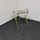 Vintage metal folding side table
