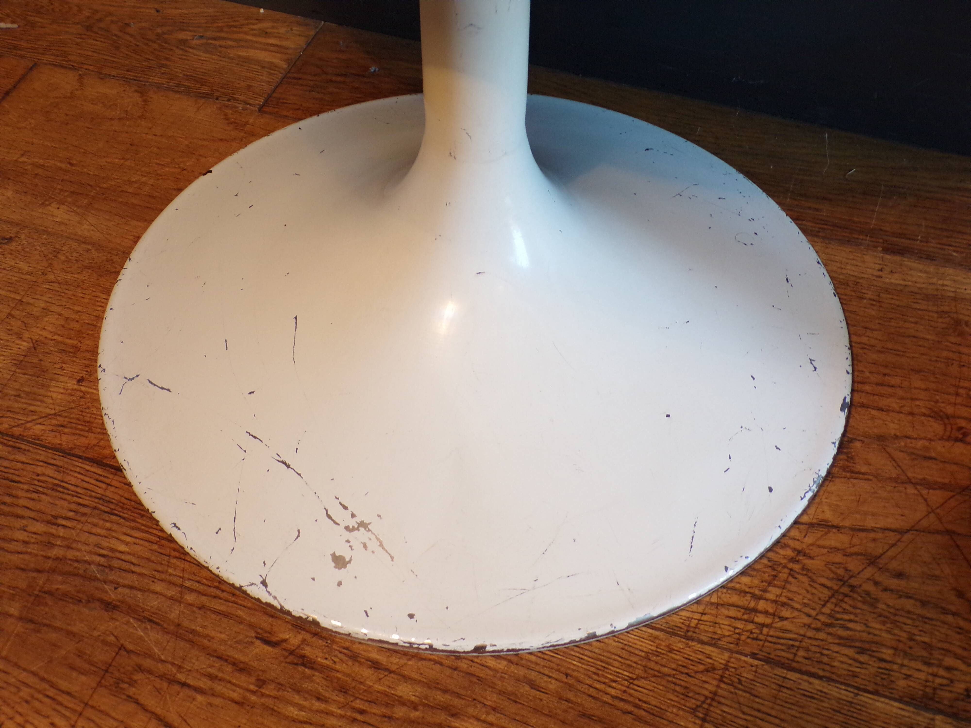 Pair of 1970s tulip stools in velvet