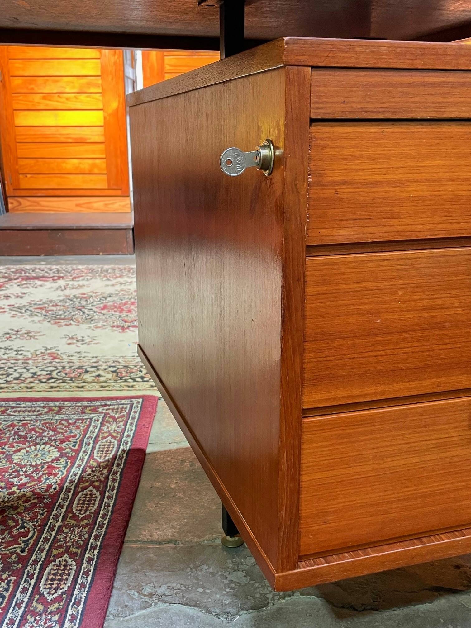 Bureau vintage par Jacques Hitier années 50