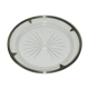 crystal and silver plate