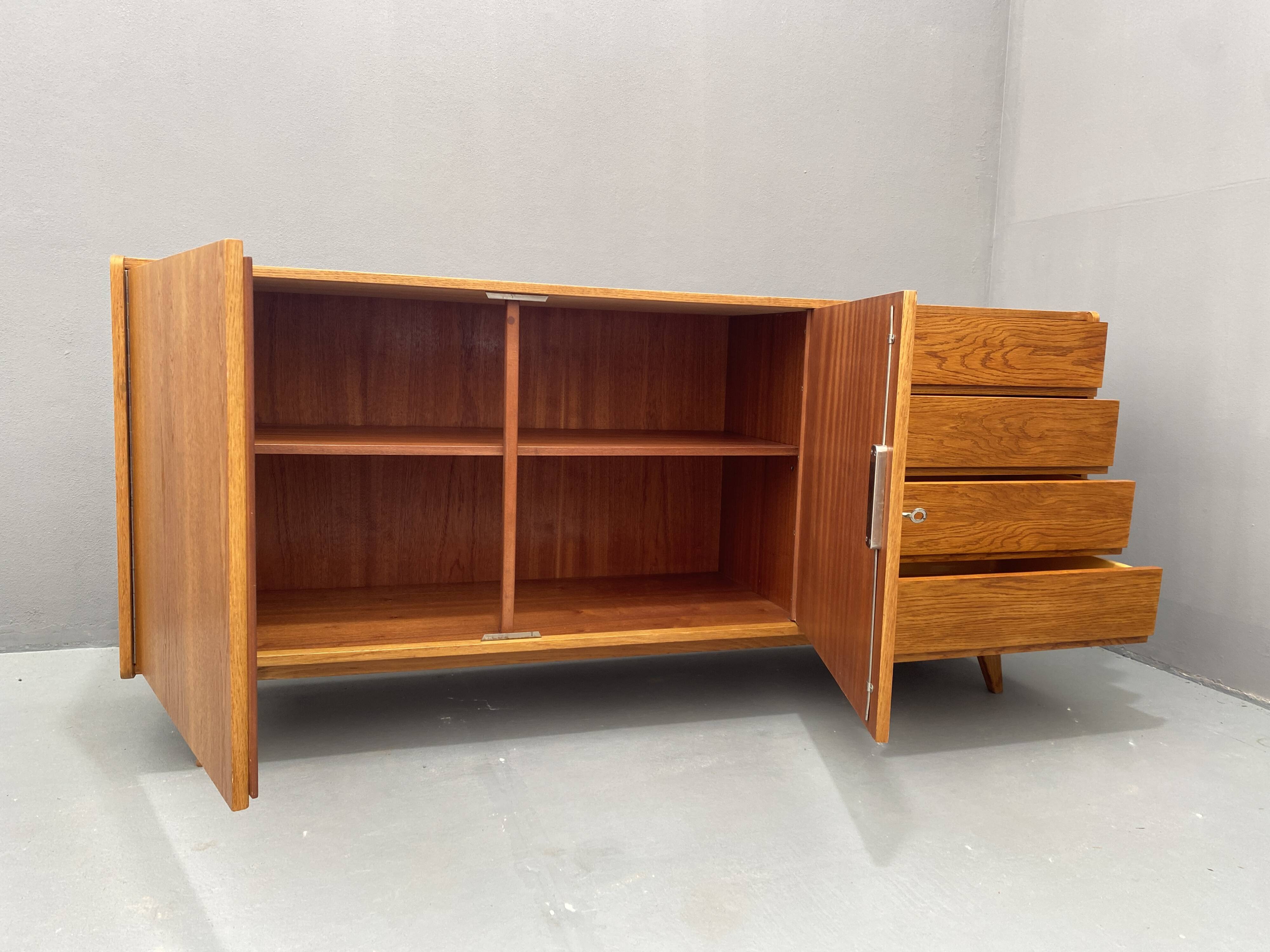 Enfilade vintage U-460 par Jiří Jiroutek pour Interiér Praha, Tchécoslovaquie