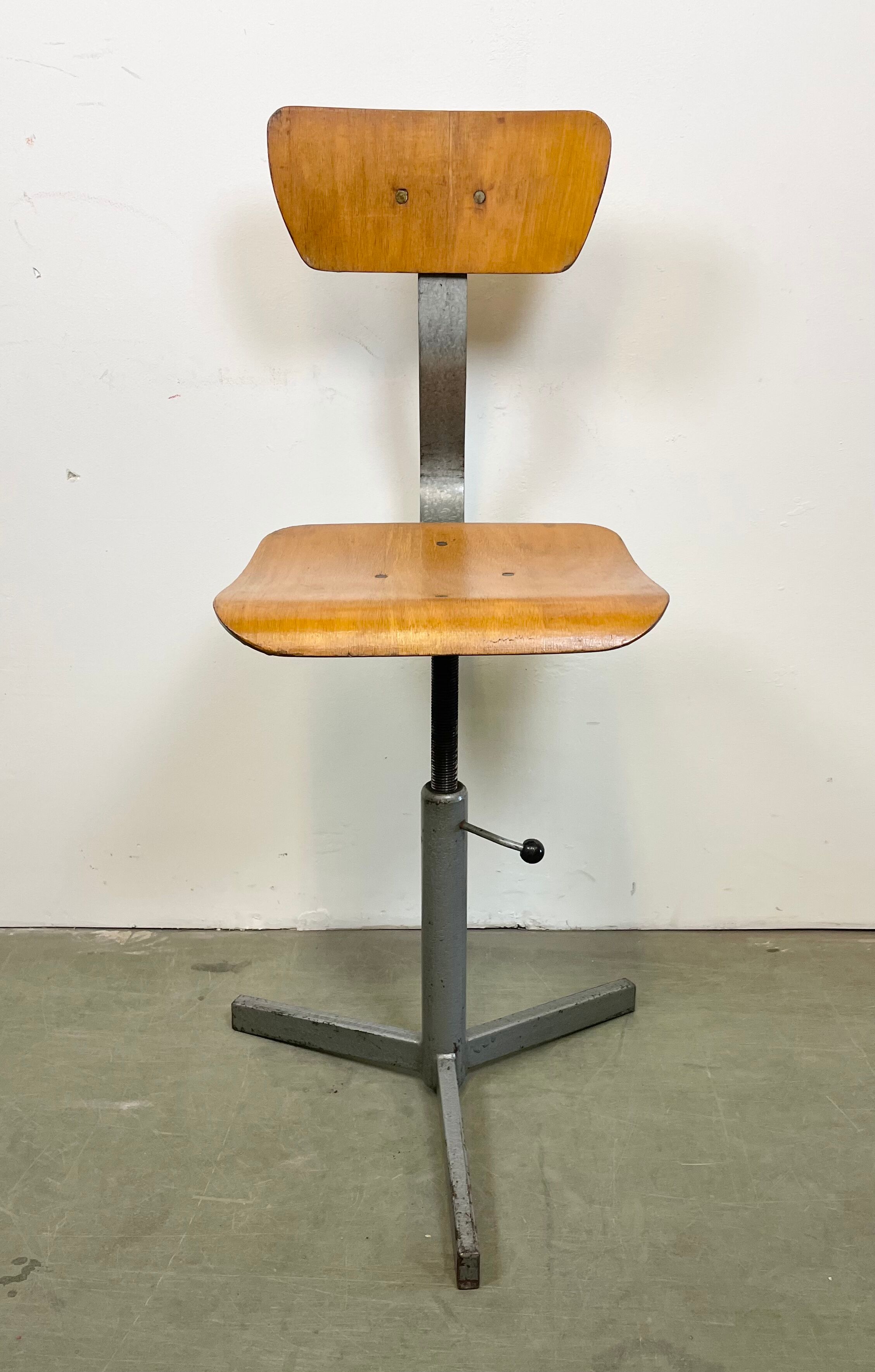 Industrial Workshop Swivel Chair, 1960s