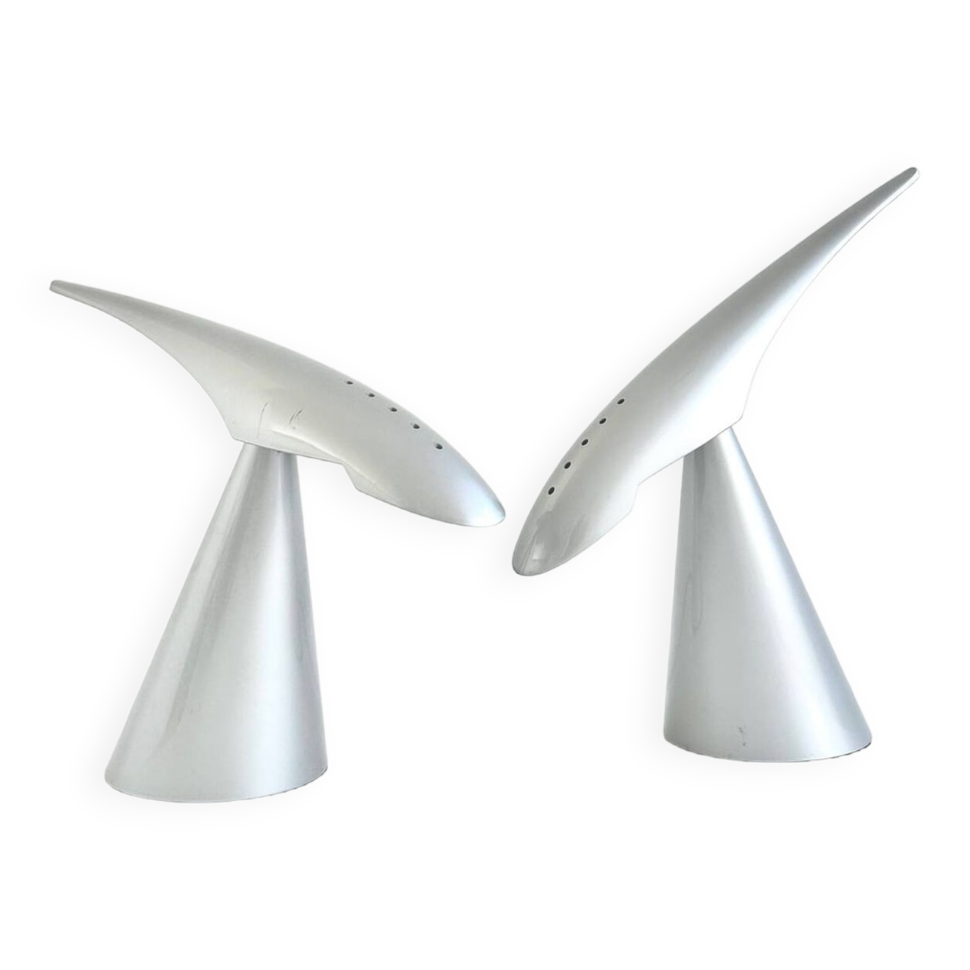 Pair of Ran desk lamps by Peter Naumann for ClassiCon 1990s