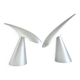 Pair of Ran desk lamps by Peter Naumann for ClassiCon 1990s