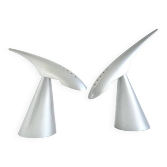 Pair of Ran desk lamps by Peter Naumann for ClassiCon 1990s