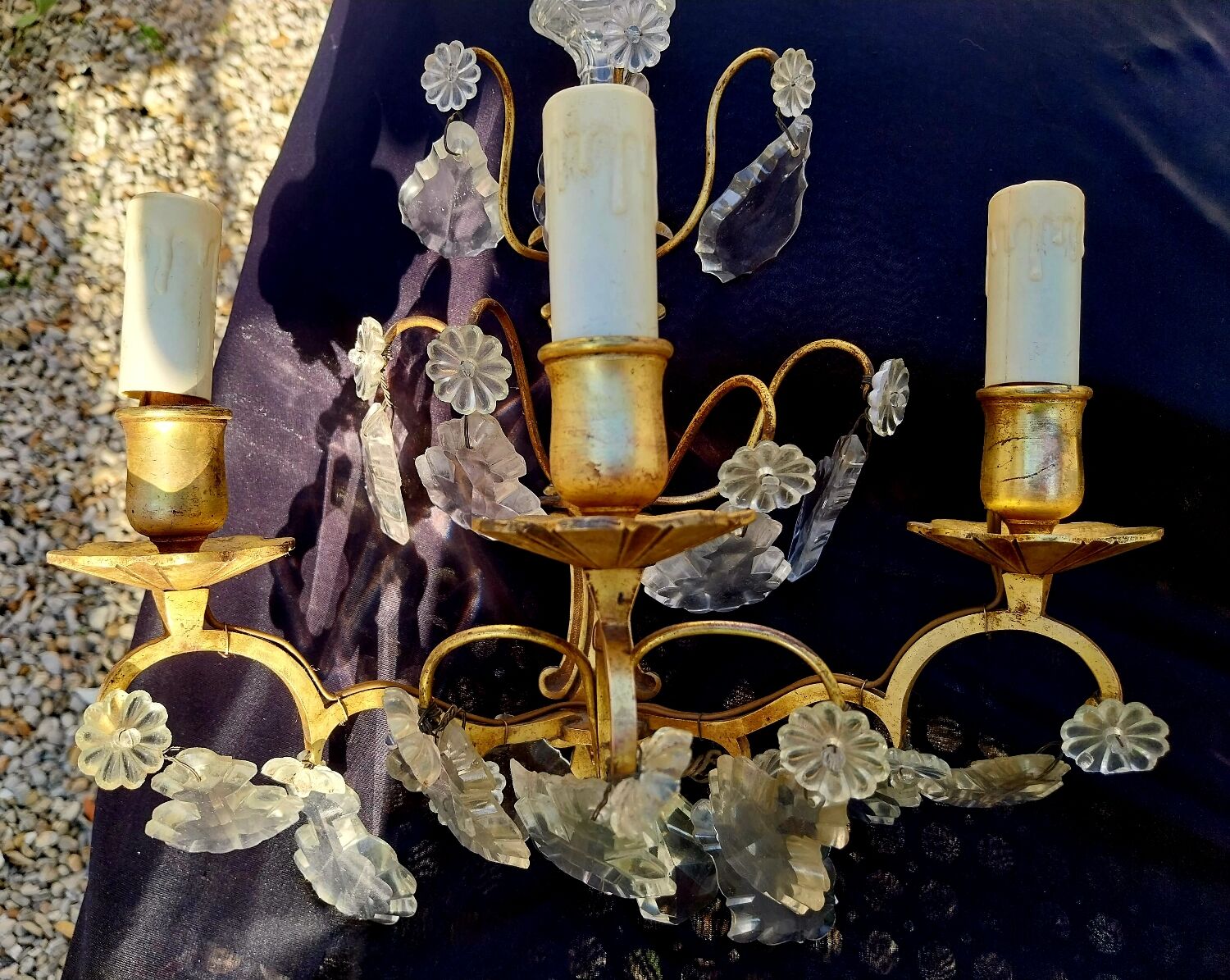Wall sconces Louis XV style