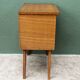 60s bedside table, compass feet